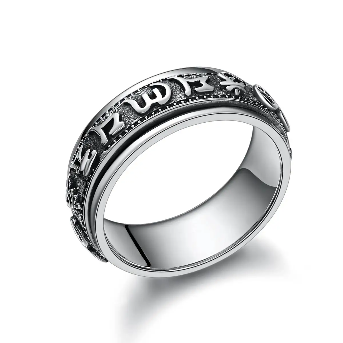 Top Sale 925 silver mens band rings 925 silver ring cheap sterling silver 925 jewelry