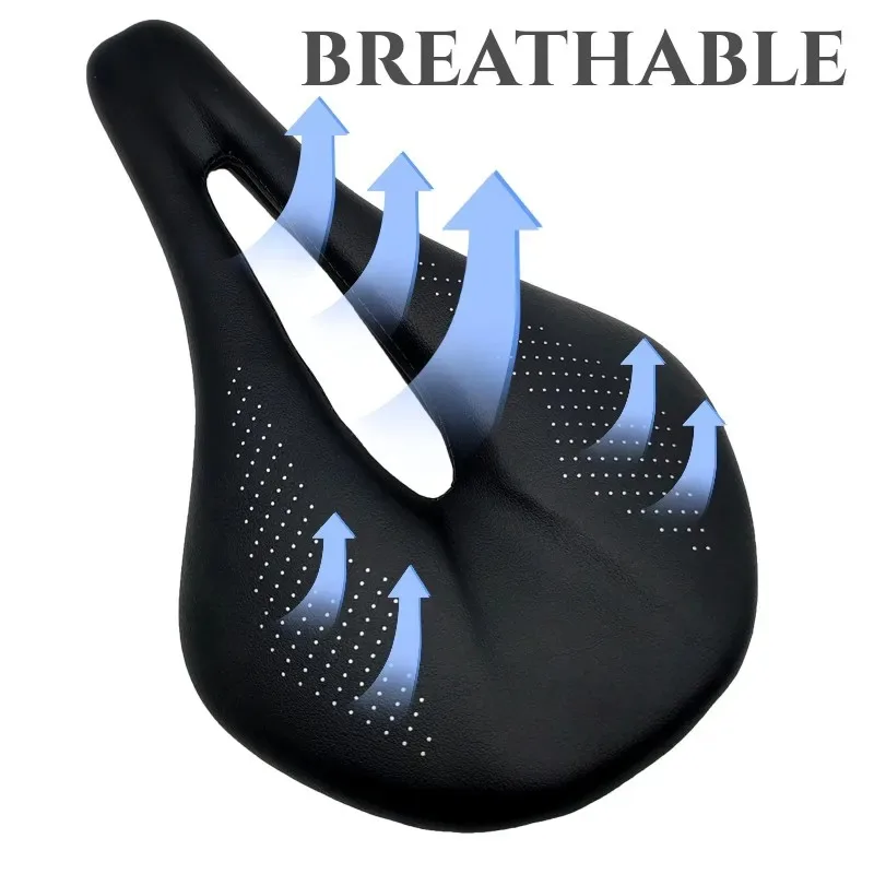 Leather Carbon Saddle MTB/Road 143/155MM Bike Saddle Super Light Leather Carbon Cushions Carbon Rails Bicycle Seat Bike Seat