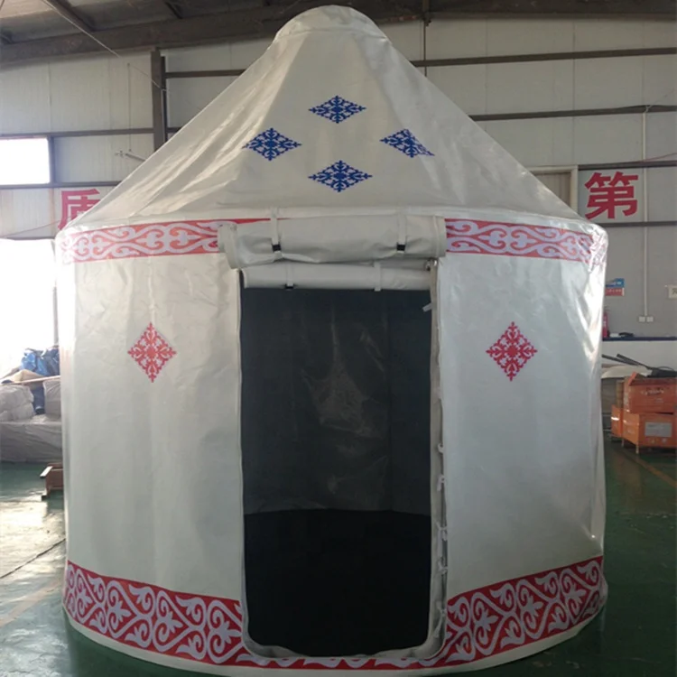 Outdoor camping tent inflatable glamping yurt tent on sale