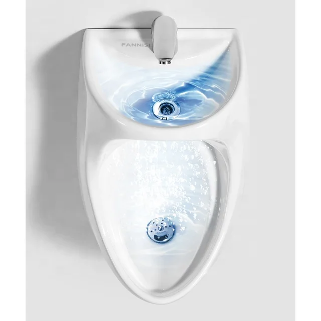 Hot sale suitable many people Smooth Water Scientific Design Waterless Floor Urinal