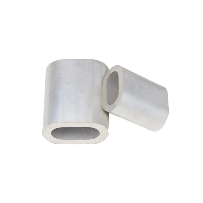 Aluminium sleeve  DIN3093 Oval wire rope sleeve