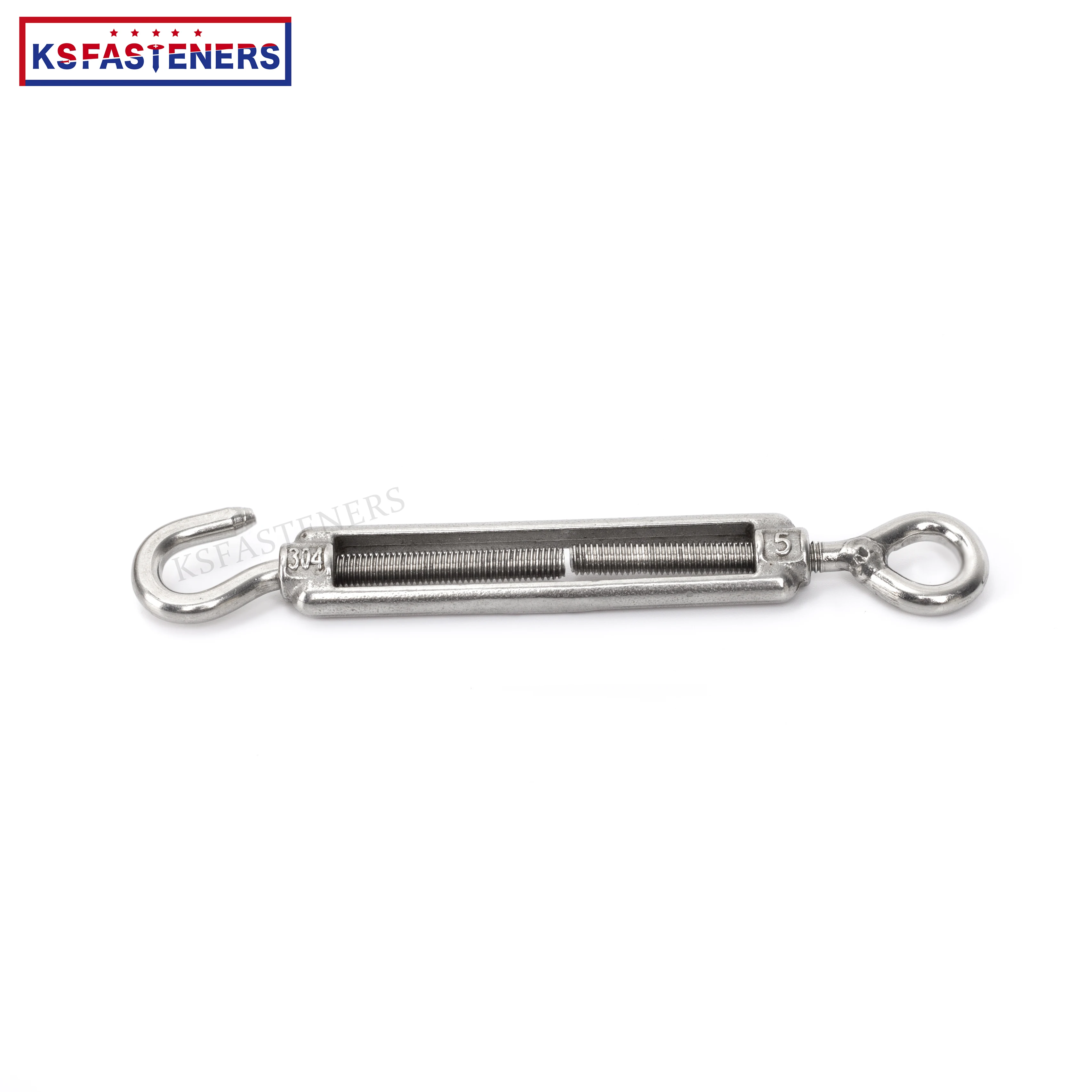 Factory customized turnbuckle stainless steel standard din eye bolt automatic turnbuckle sizes