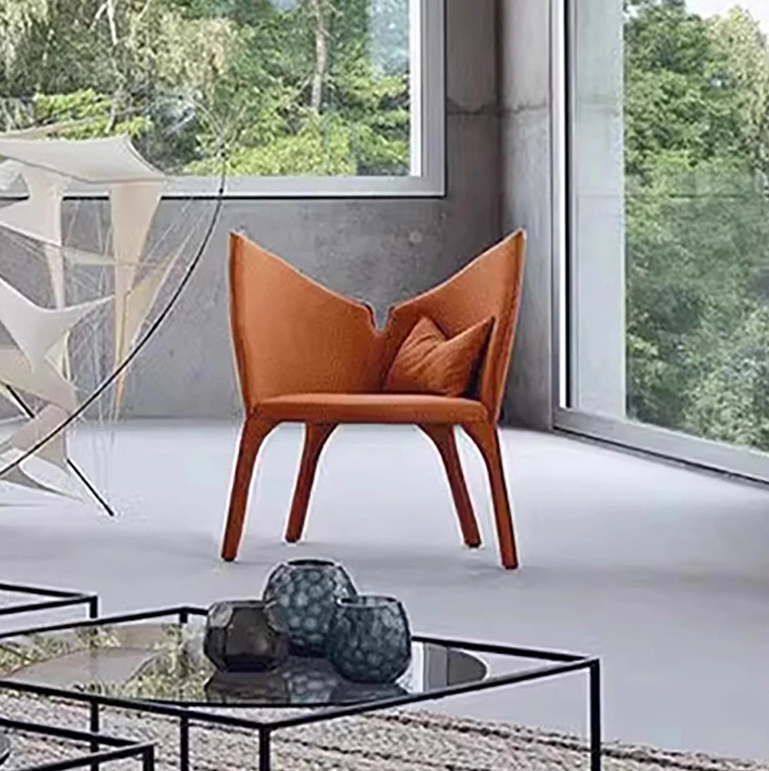 Elegant Lounge Chairs Fashionable Leisure Chair for Trendy Homes