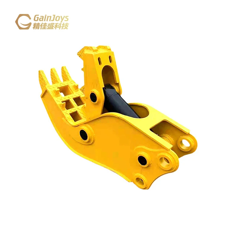 Gainjoys Demolition Tools Excavator Hydraulic Concrete Crusher / Pulverizer ttachment For Excavator Crushing Pliers