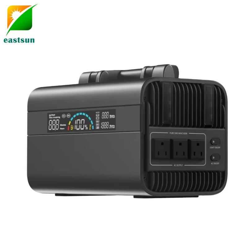 1000W Portable Power Station Power Bank With Pd Ports,Wireless Charger For Outdoor Rv,Camping Emergencies