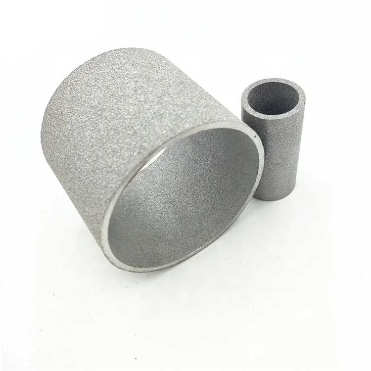 10-50 um micron pore grade stainless steel sintered porous metal SS filter tube