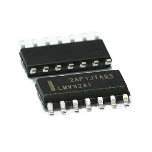 NEW LMV324IDR Original patch SOP14 Chip four channel low voltage output operational amplifier integrated IC