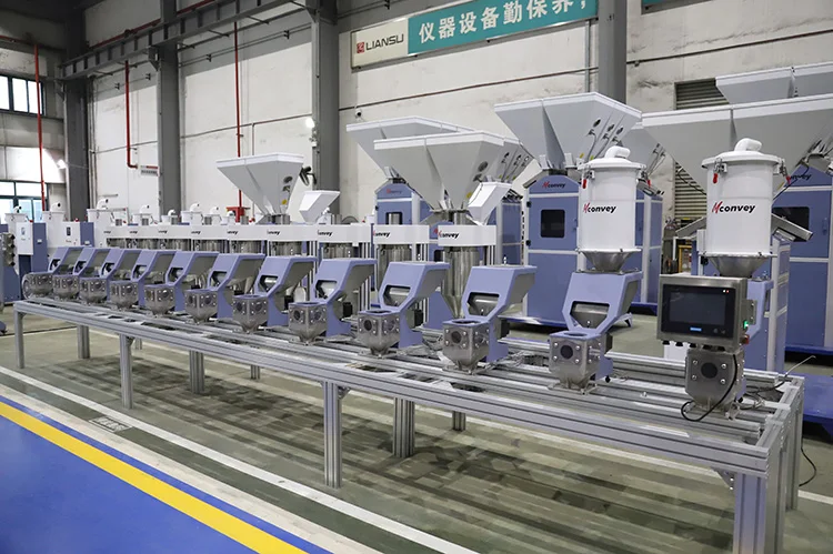 Hot sale pvc raw material automatic metering masterbatch color Mixer Automatic batching machine