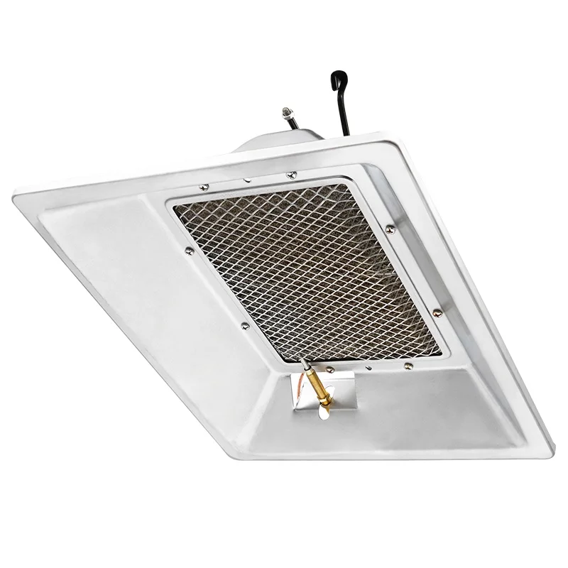 Wall Mounted NG/LPG Gas Chick Piglets Heater Manual Brooder Heating System for Chicken House