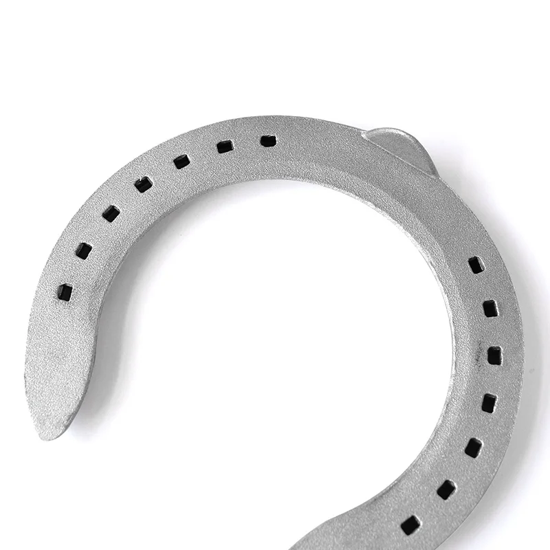 best price  horse race shoes aluminum horseshoes set fer a cheval