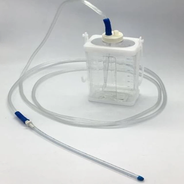 CE certified medical and surgical 2500ml chest drainage bottle