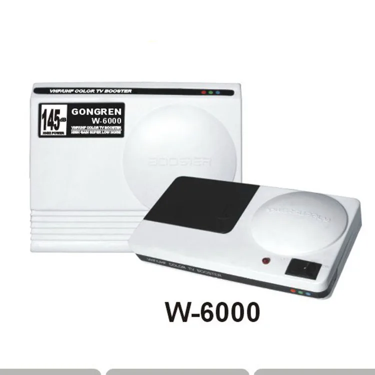 Gongren VHF FM TV UHF Antenna Low Noise Booster Digital Tv Singal Amplifier