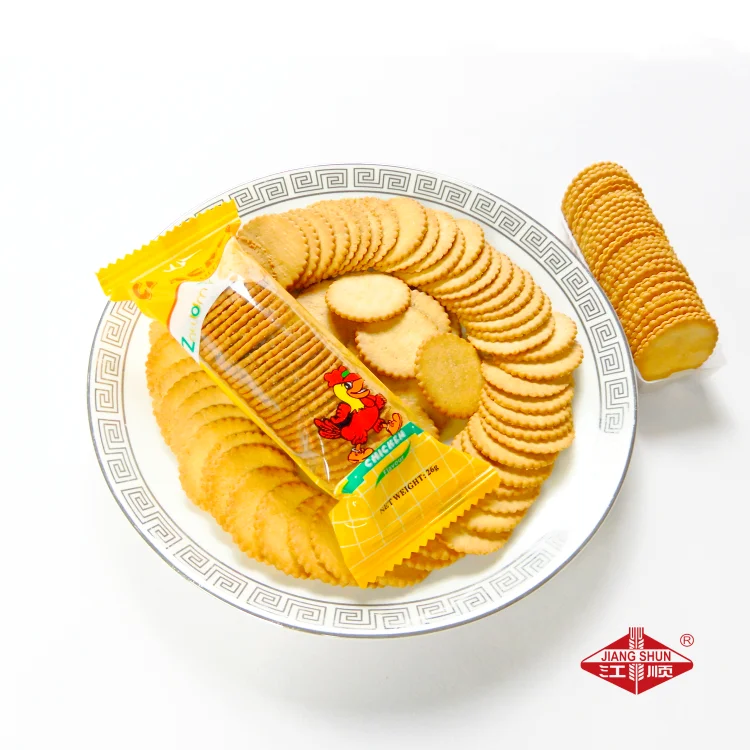 26g Salty Cracker Biscuit Sesame Flavor Healthy Snacks