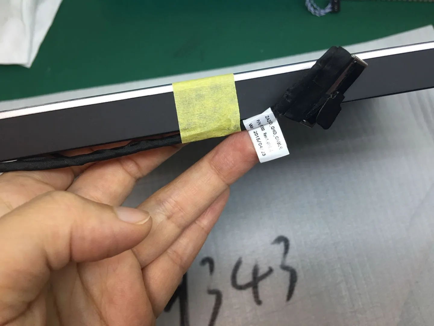 
Genuine For Dell XPS 13 9343 P54G lcd Assembly FHD Non Touch and touch LCD Screen Digitizer 3200*1800 and 1920*1080 