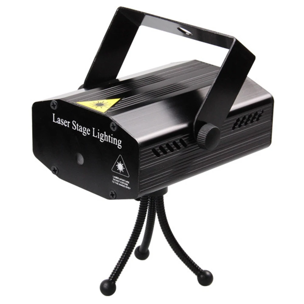 Xmas Disco Laser Light Projector Christmas Decorations Disco Laser Light DJ Voice-activated Disco Stage Laser Light for Home Par