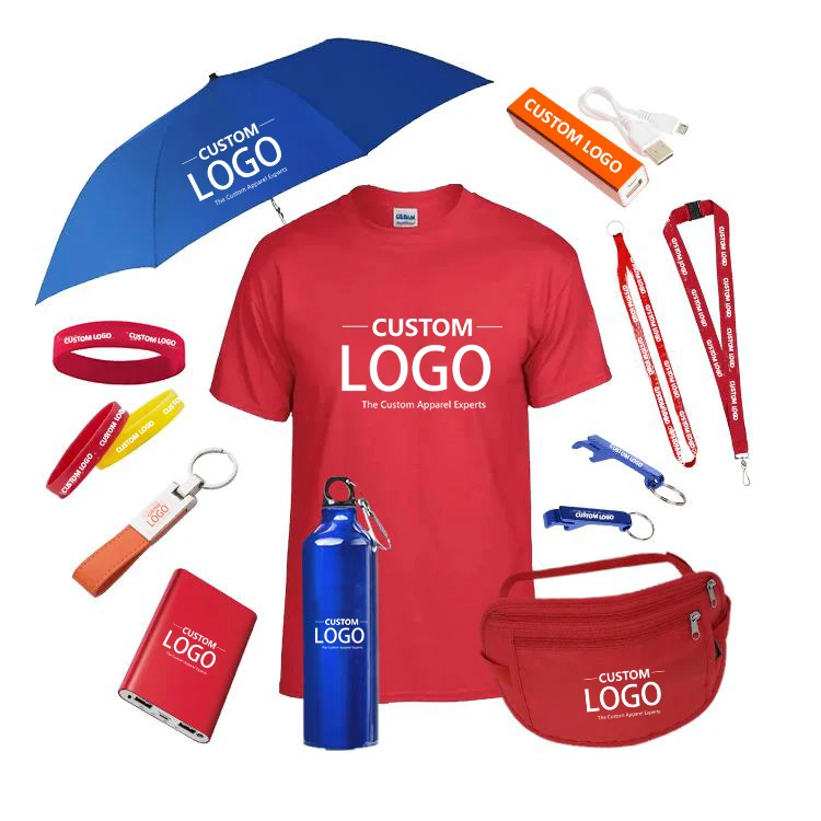Custom Brand Promotional Gift Sets Items Notebook Umbrella Hat Business Promotional Product For Event
