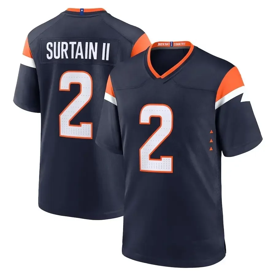 Хит продаж мужские 10 Bonnix 2 Patrick Sultan II 14 Courtland Sutton 7 John Elway оптовая продажа сшитые футбольные майки