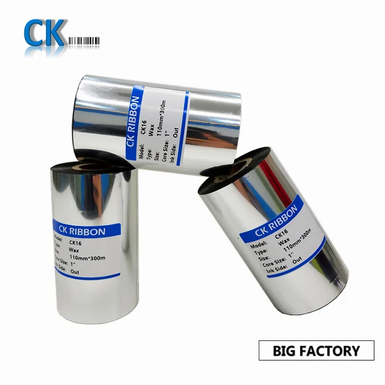 Coditeck CK16 thermal transfer ribbon wax 110x300