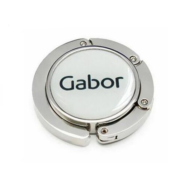 Fashion wedding gift custom folding bag hanger handbag holder