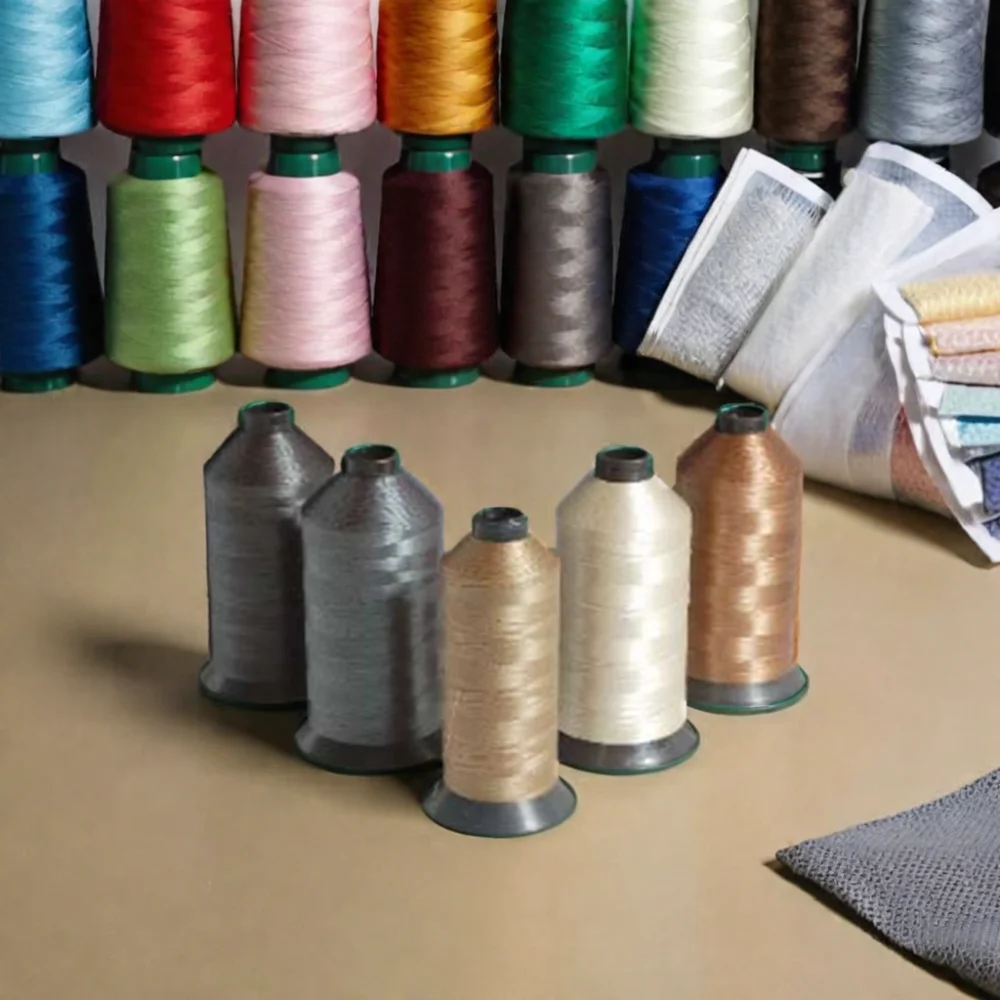 100% Spun Polyester Sewing Thread Tfo Twist Raw White 20/2 40/2 50/2 60/2 80/2 Water Soluble Thread