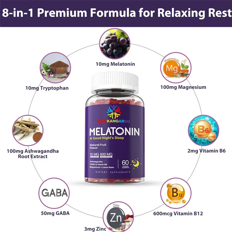 OEM Sleep Gummies медицинская добавка мелатонин для поддержки сна