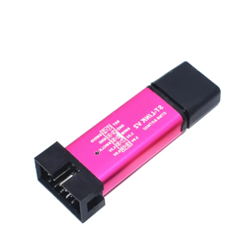 ST LINK Stlink ST-Link V2 Mini STM8 STM32 Simulator Download Programmer Programming With Cover DuPont Cable