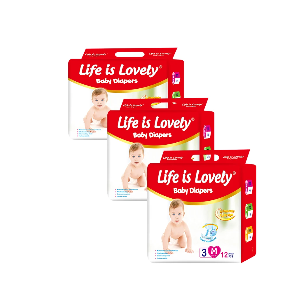 Baby Diapers Baby Nice Gold 18 pieces High Quality Best Price Baby Diapers Price