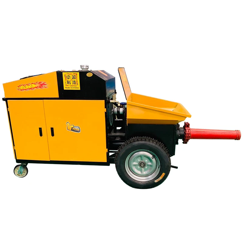 china hydraulic concrete pump truck diesel truck-mounted concrete pumps High efficiency concrete pump for spraying
