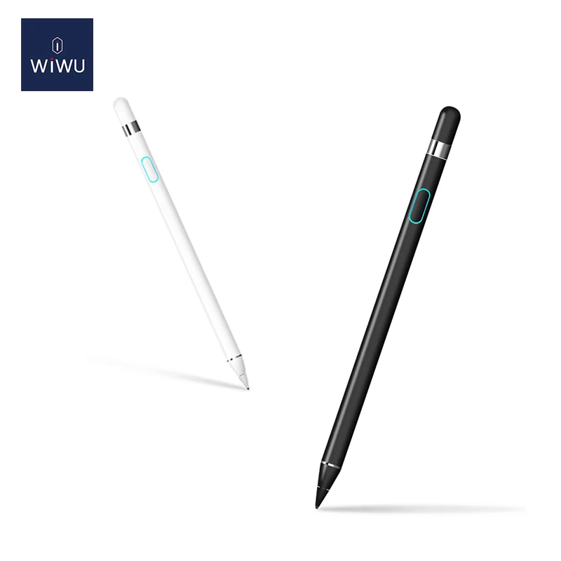 WiWU Universal Active Tablet Pencil Pen Stylus for Drawing Writing P339 Fashion Pen Stylus with Aluminum Material