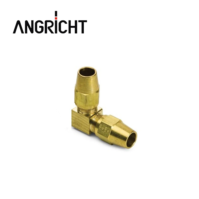 Brass compression fittings tube union dot air brake fittings for copper pipe