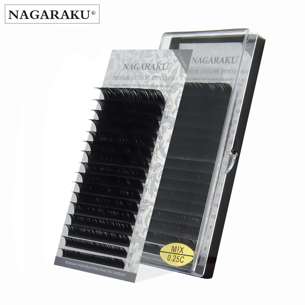 Накладные норковые ресницы оптом, Индивидуальные ресницы премиум класса, Классические ресницы mega eyelash