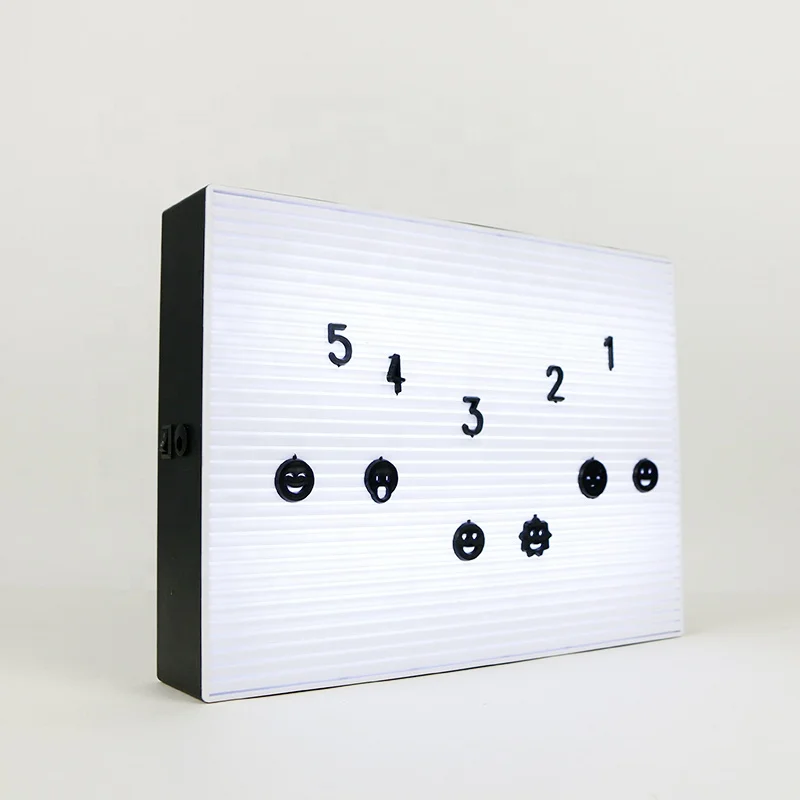Cinema Live Love Laugh A4 Led Lightbox Lamp Led Letter Light Box Light Up Message Combination Letters For Home And Decor