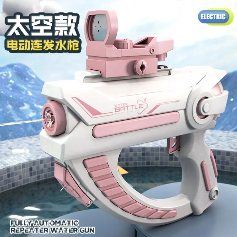 HD Electric Pistol Toy Revolver Unisex Puissant New Alectric Display Custom Songkran Fast Delivery Shooting Big Pirate Water Gun