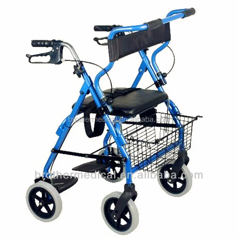 foldable mobility scooters and walker with seat balancing walking walker rollator