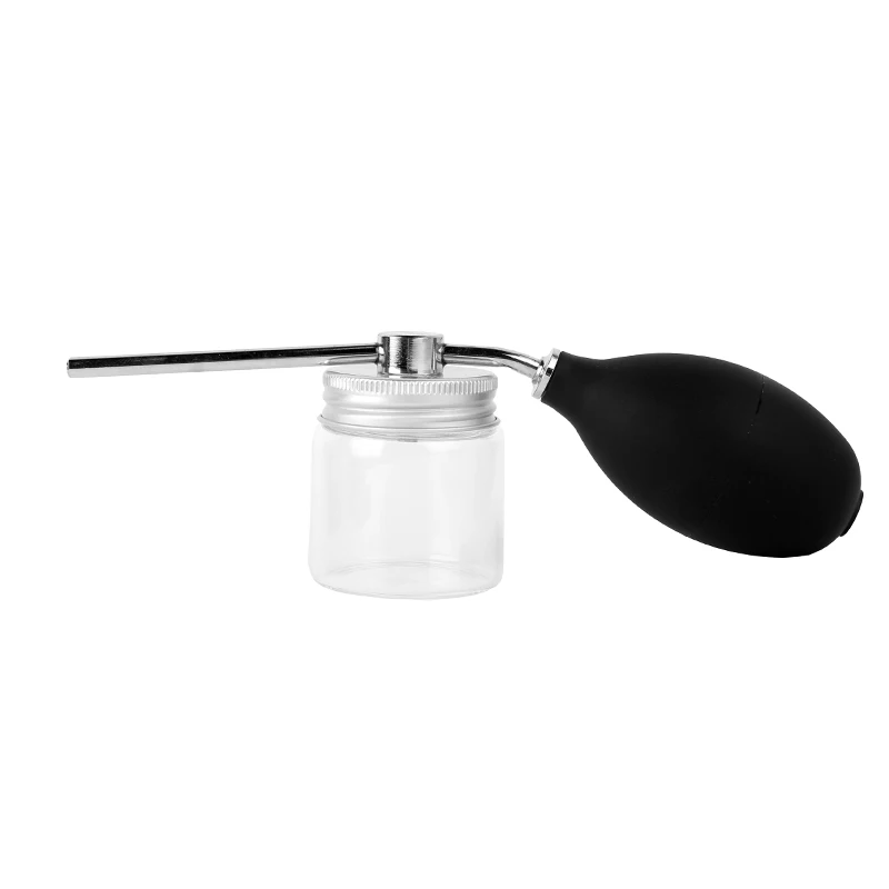 Hot sale hair fiber spray black hair building fiber spray Atomizer spray application   Hair fiber powder container
