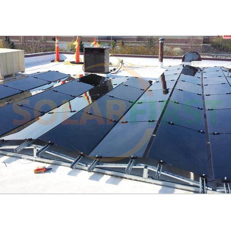 Solar First Customization Color Green Blue 40% Transparency CDTE Solar Panel Thin Film For BIPV