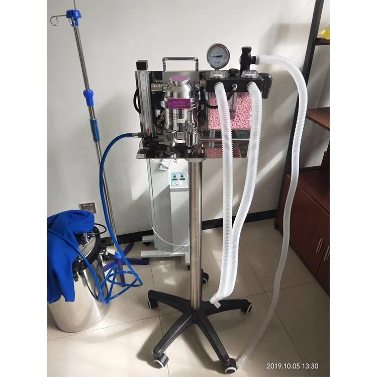 China manufacturer supply portable animal aneshesia machine