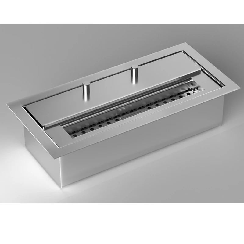 2022 Latest desgin real flame longethanol fireplace burner  ethanol burner fire box