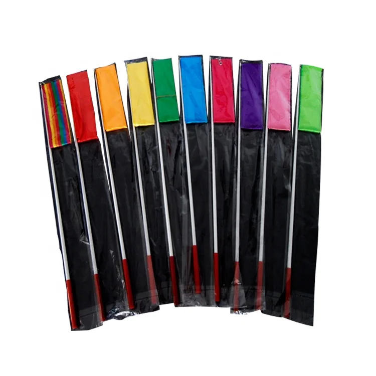 Dancing Ribbon Streamer Gym Rhythmic Rod Art Gymnastic