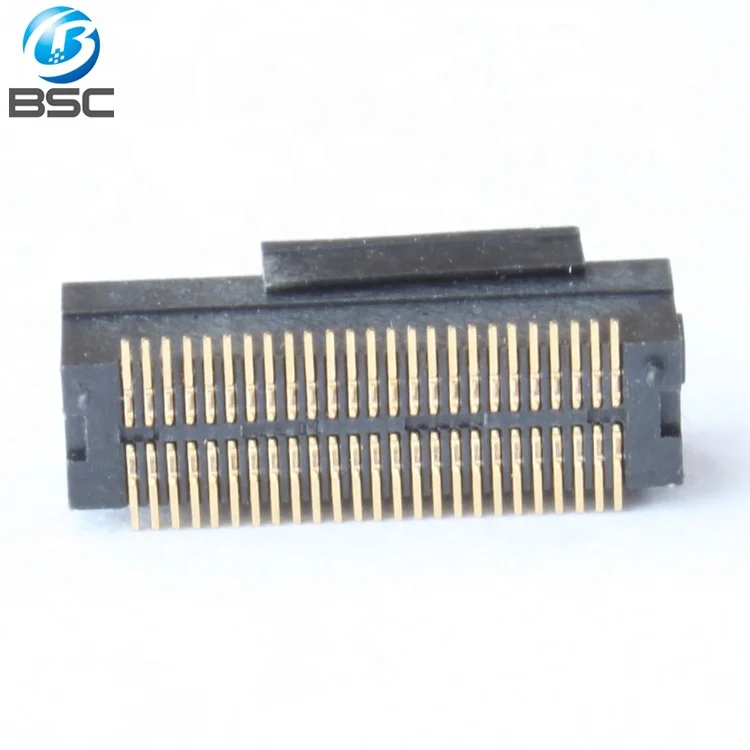 
50P 0.5MM Pitch Dual Contact SMT BTB Female Board To Board Connector Socket 