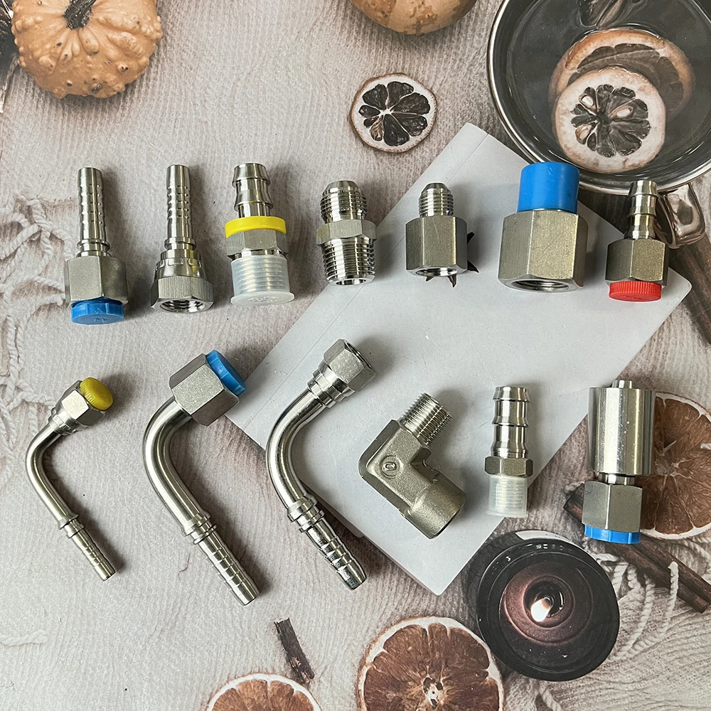 NFJM Hose Joints And Assemblies Stainless Hydraulic Hose Fitting Various Specifications Hose Nipple Fitting