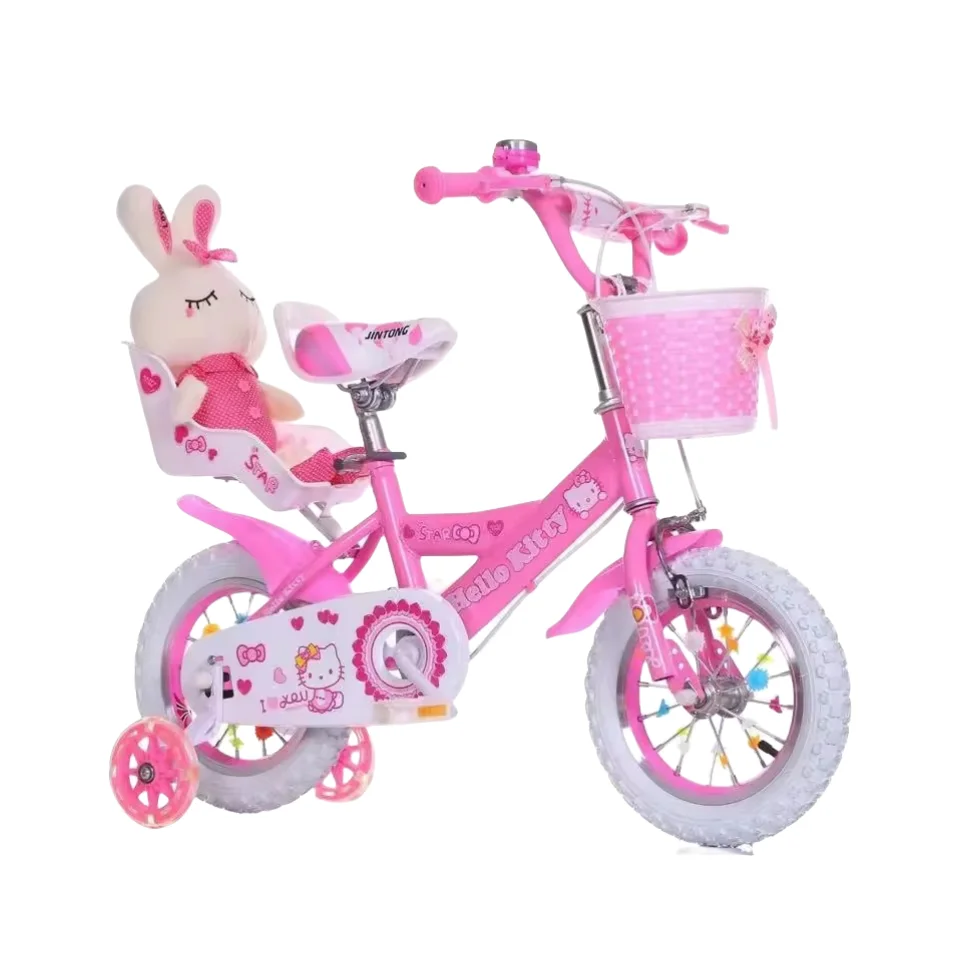 Фабрика от 2 до 10 лет Обучающие колеса Кукольное сиденье с подставкой для ручного тормоза детские велосипеды девочек