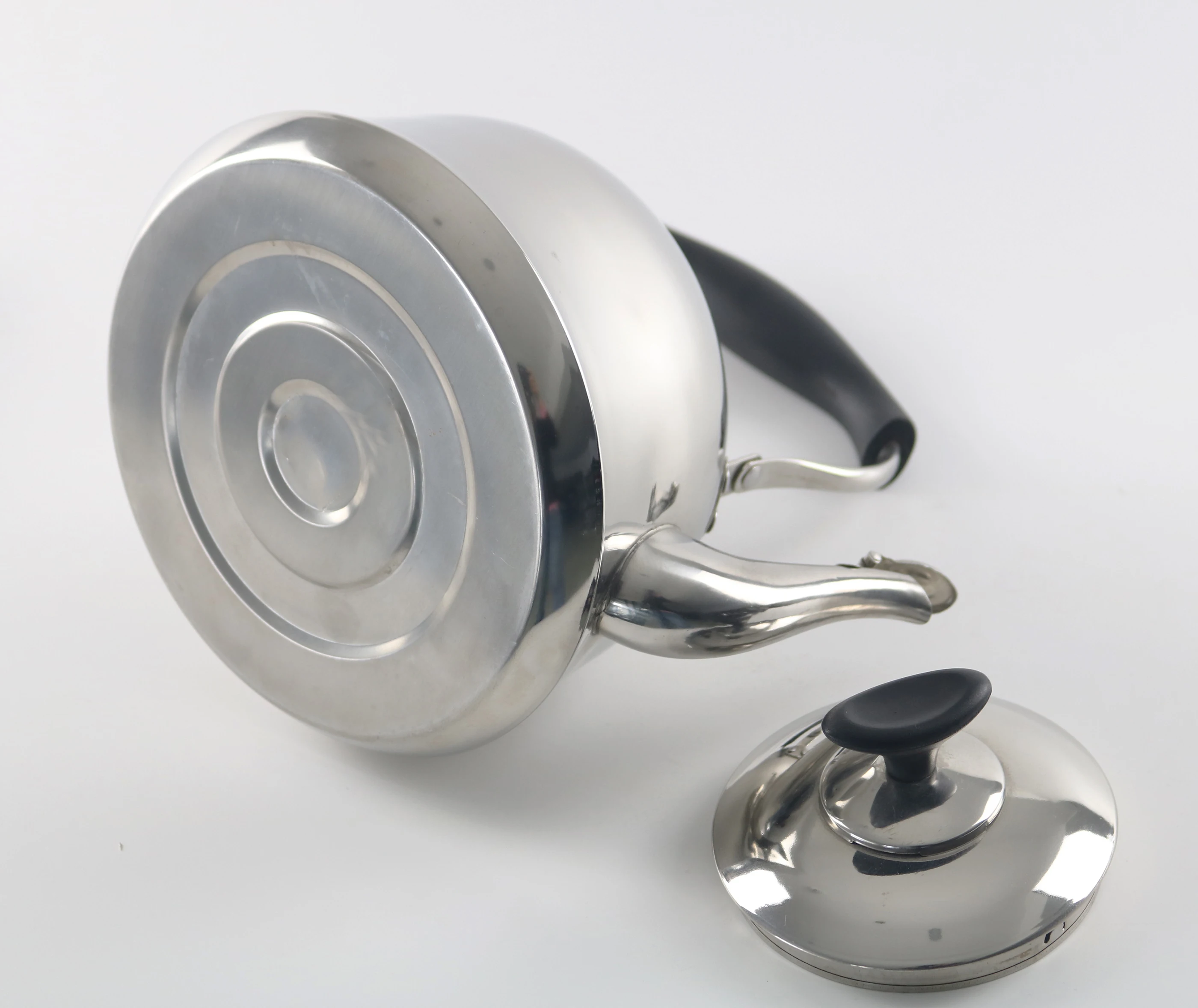 2L Food Grade Design Household Single Wall Stainless Steel Water Kettle Portable inductor use Tea Pot