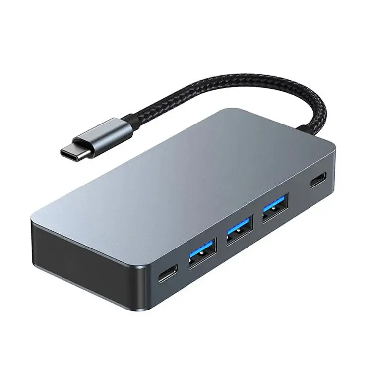 New 11-Ports Type-C Gigabit Network Card Reader Laptop USB Hub 3.2 Docking Station With Screen Projection