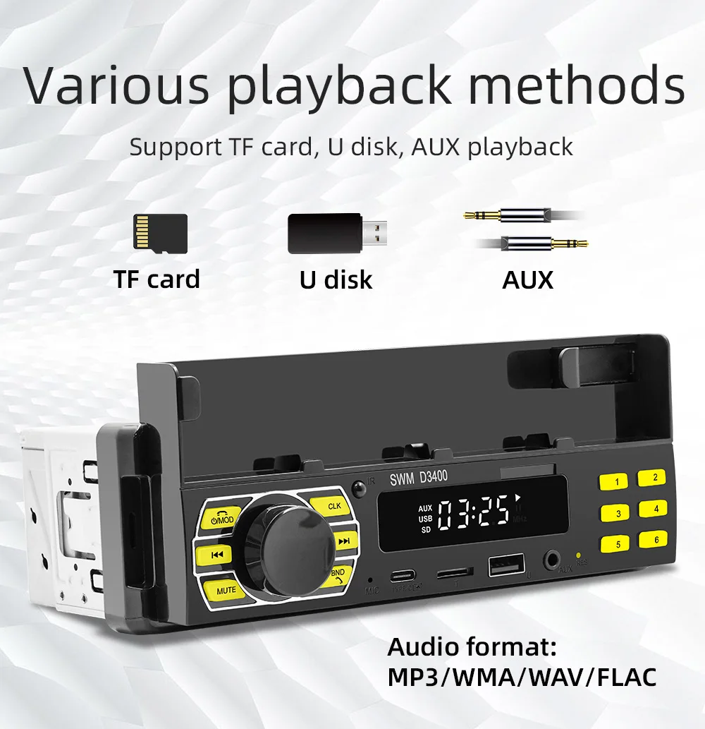 Автомобильный DVD-плеер на базе Android автомобильный аудио-монитор BT/FM/USB/SD/AUX-in автомобильное