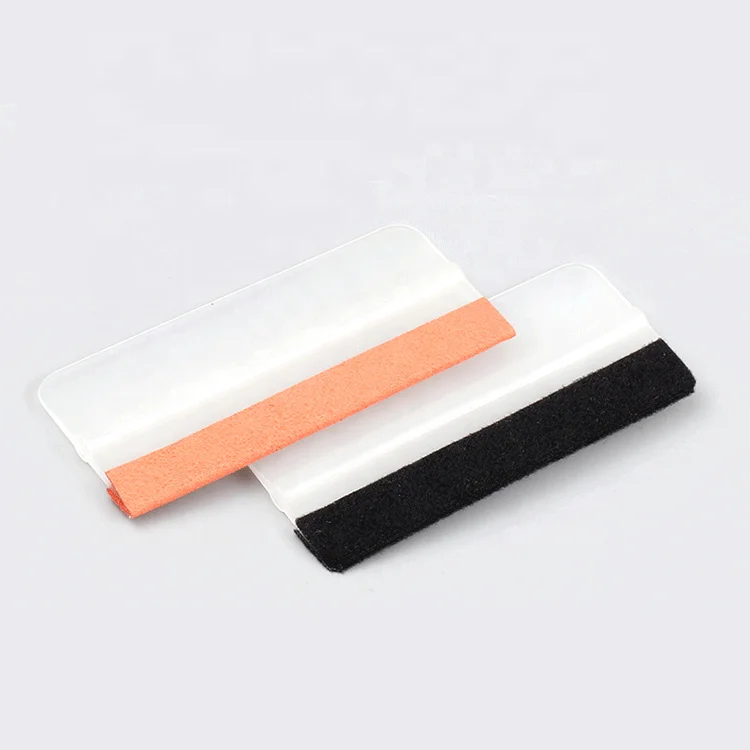 10*5CM Micro Vinyl Squeegee Mini Squeegees Orange Micro Felt