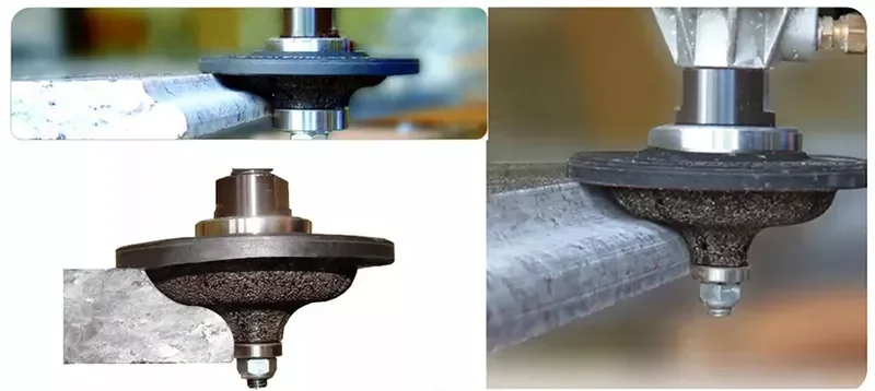 Bullnose B20 профиль края колеса для гранитного мрамора кварцевого камня окантовки и шлифования