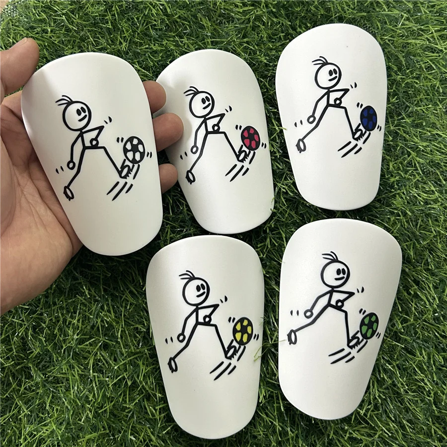 Comfortable and Breathable Integrated Soccer Shin Guard Mini Football Shin Pad for Outdoor Sports Training Protective Gear