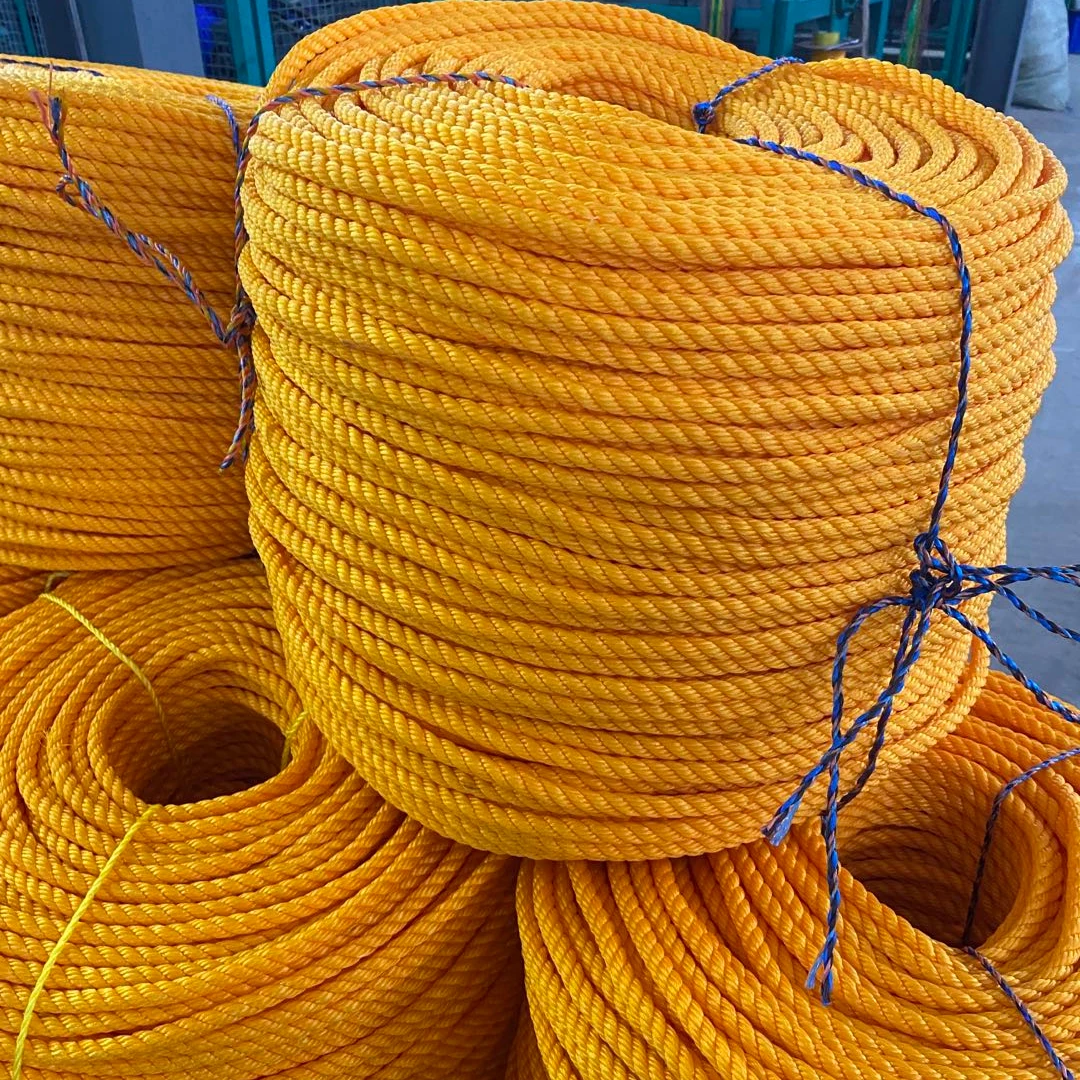 Twist rope 3strands PE rope polyethylene rope