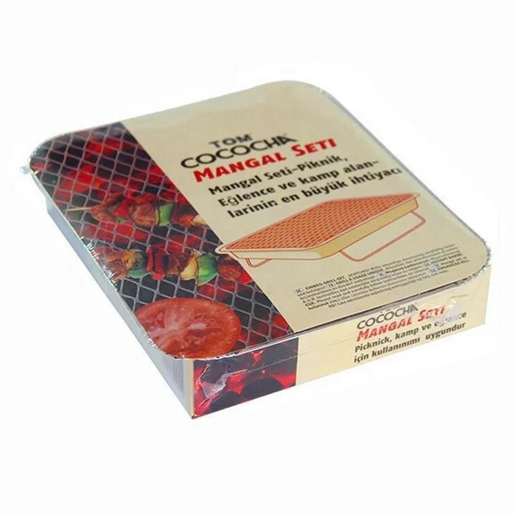 500g/600g/1000g Camping One Time Use Disposable Instant Grill